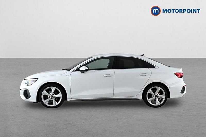 Used Audi A3 S-Line 2022 White Sedan