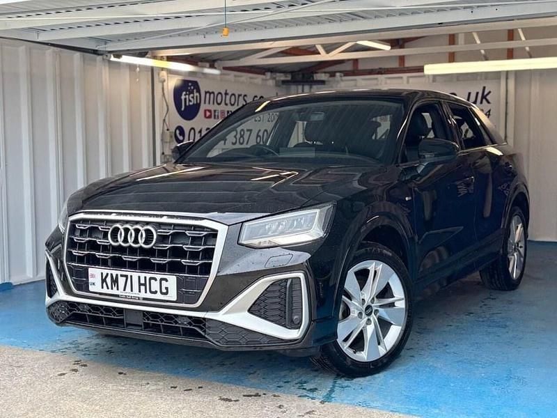 Black Used 2021 Audi Q2 S-Line SUV | £16,890 (Fair price) - Image 1/3