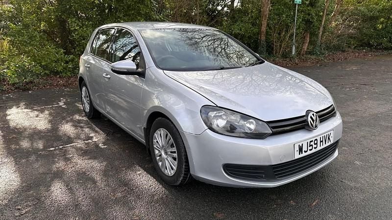 Silver Used 2009 VW Golf VI S Hatchback | £1,700 (Fair price) - Image 1/4