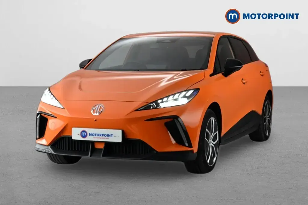 Used MG MG4 EV Trophy 319 kW (435 HP) 2023 Orange Hatchback