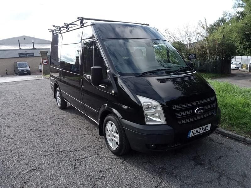 Black Used 2012 Ford Transit Trend Van | £2,995 (Good price) - Image 1/4