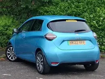 Used Renault Zoe GT-Line 100 kW (136 HP) 2022 Blue Hatchback