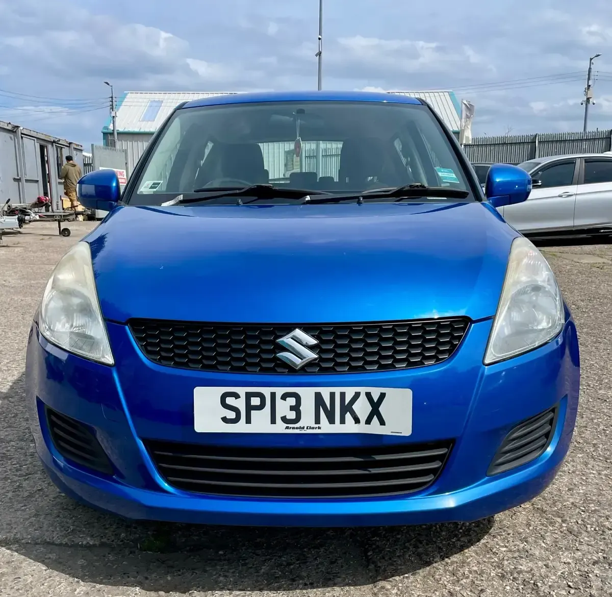 Used Suzuki Swift 92 HP (67 kW) 2013 Blue Hatchback