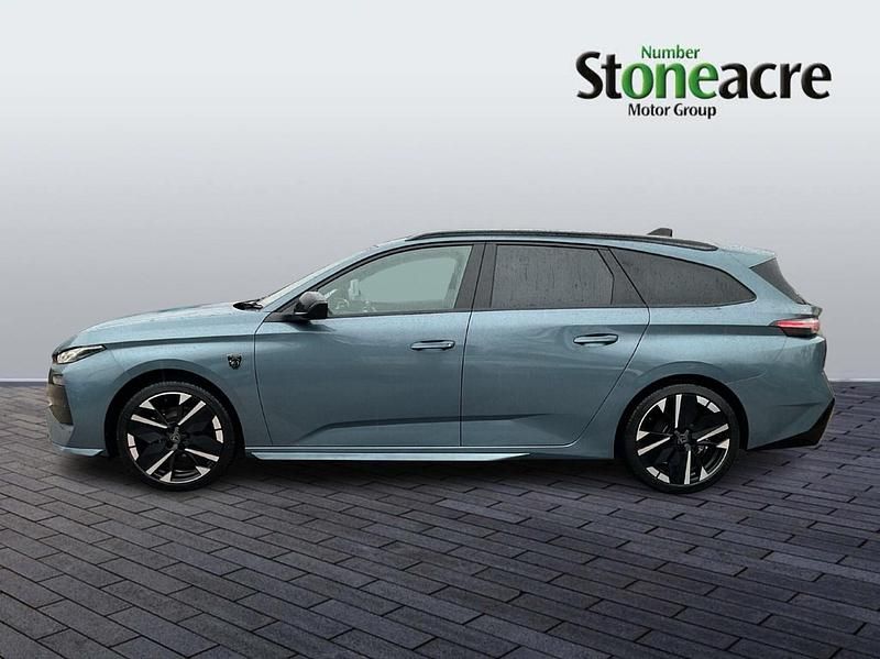 New Peugeot 308 GTi 2025 Blue Estate