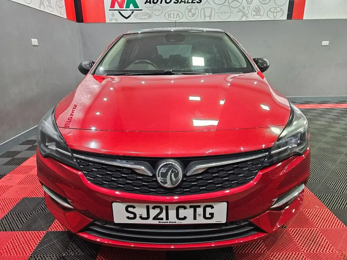 Used Vauxhall Astra Edition 2021 Red Hatchback