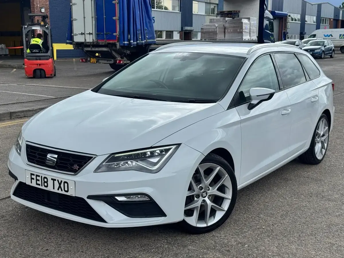 Used Seat Leon ST FR 2018 White Estate