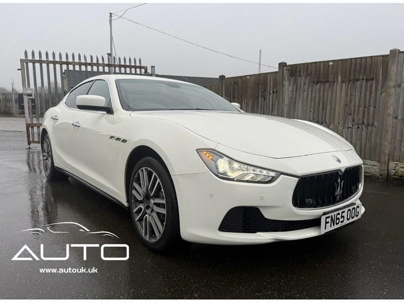 White Used 2016 Maserati Ghibli Sedan | £11,490 (Good price) - Image 1/4