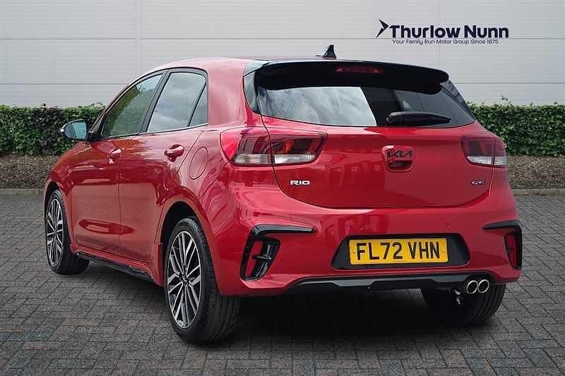 Used Kia Rio GT-Line S 118 HP (86 kW) 2022 Red Hatchback