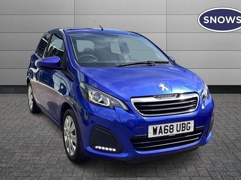 Blue Used 2018 Peugeot 108 Active Hatchback | £7,056 (Fair price) - Image 1/4