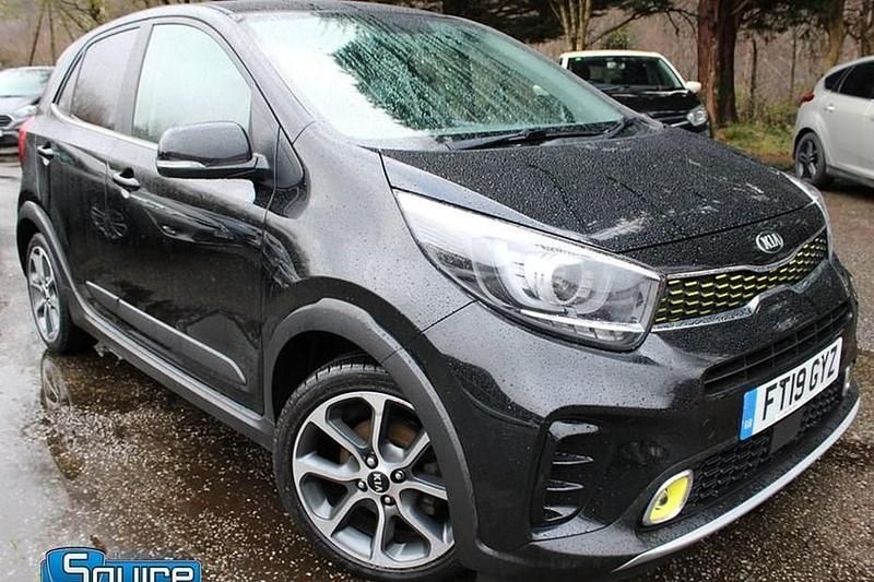 Used Kia Picanto X-Line 84 HP (61 kW) 2019 Black Hatchback