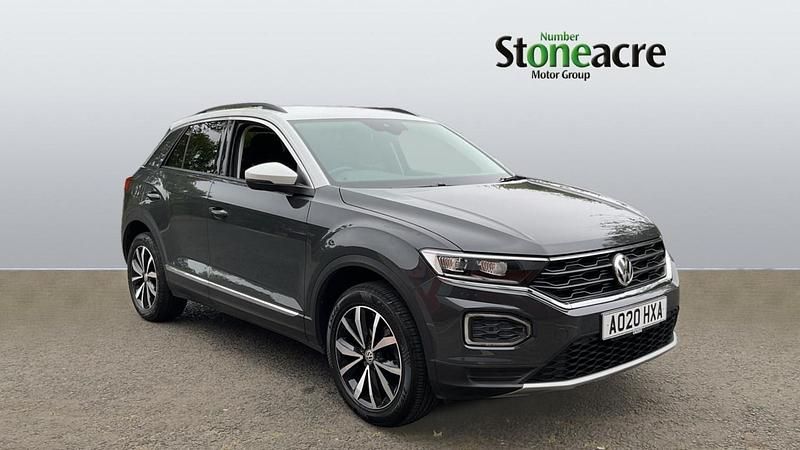 Grey Used 2020 VW T-Roc Design SUV | £14,950 (Good price) - Image 1/4