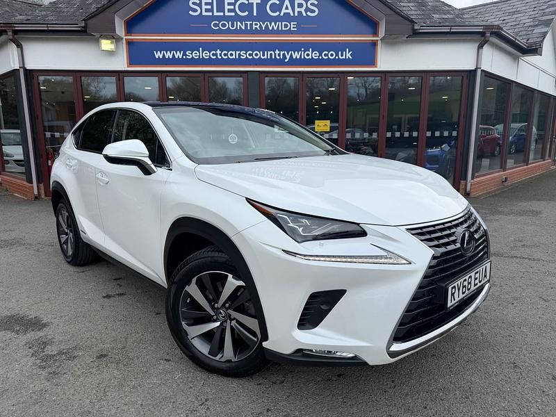 Used Lexus NX300h 197 HP (144 kW) 2019 White SUV
