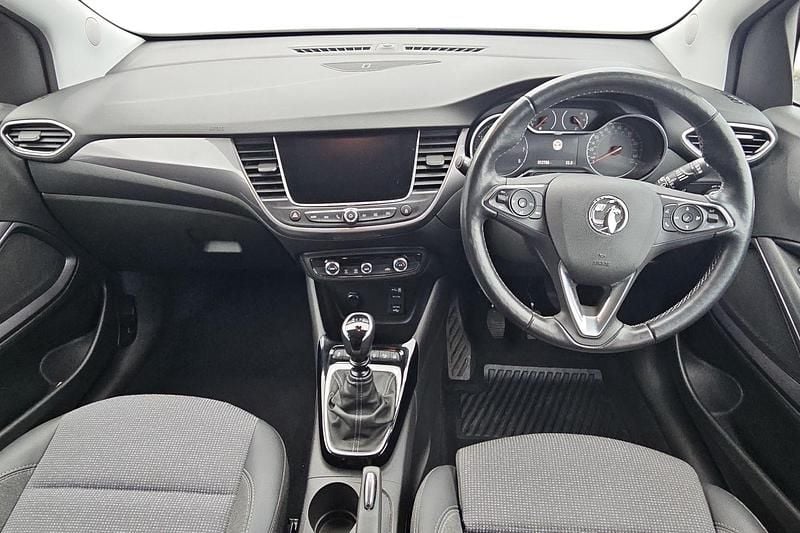 Used Vauxhall Crossland Elite 110 HP (80 kW) 2021 Red SUV