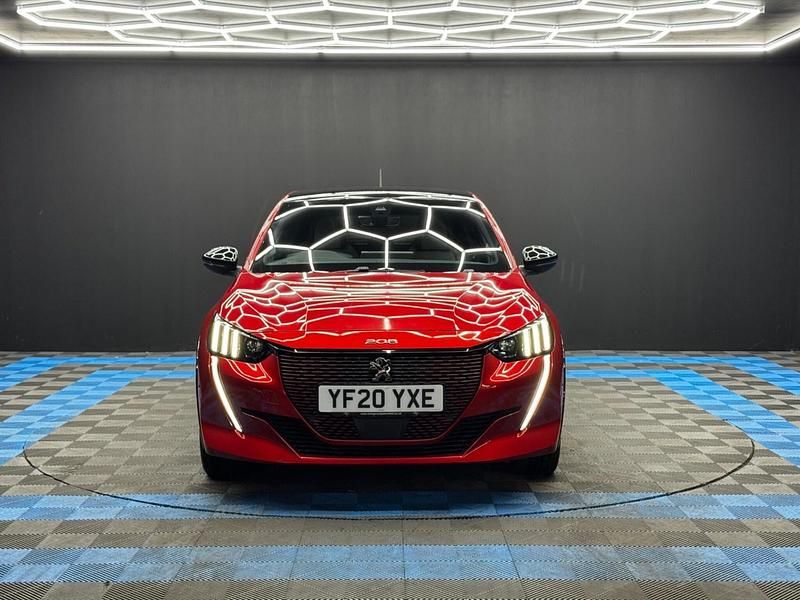 Used Peugeot e-208 GTi 100 kW (136 HP) 2020 Red Hatchback