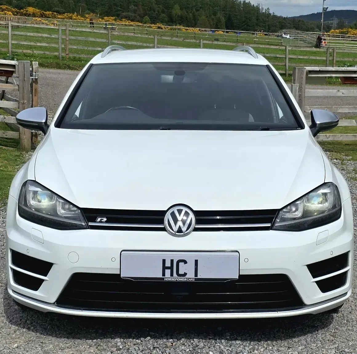 Used VW Golf VII R 2016 White Estate