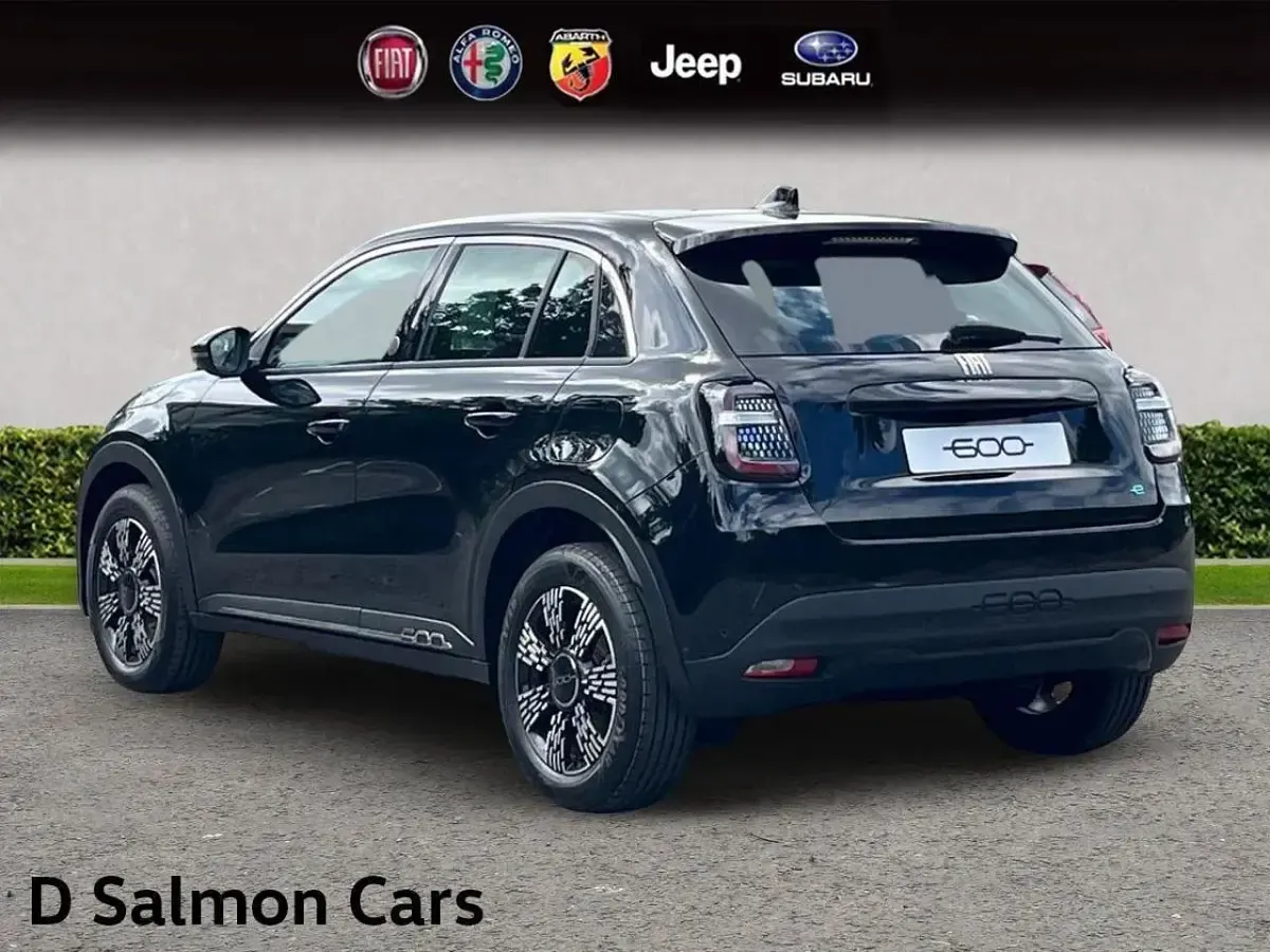 New Fiat 600E Red 113 kW (154 HP) 2026 Black SUV