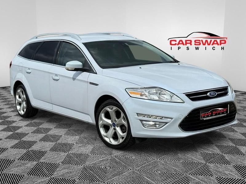 White Used 2010 Ford Mondeo Titanium Estate | £4,989 (Expensive) - Image 1/4