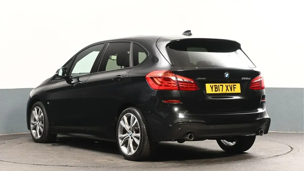 Used BMW 220 Active Tourer M Sport 187 HP (137 kW) 2017 Black MPV