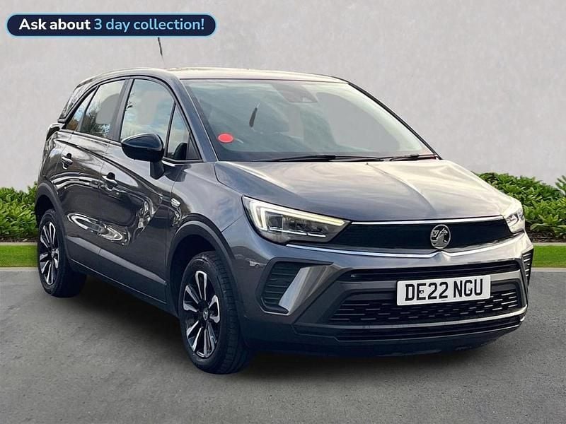 Grey Used 2022 Vauxhall Crossland Design Edition SUV | £10,168 (Fair price) - Image 1/4