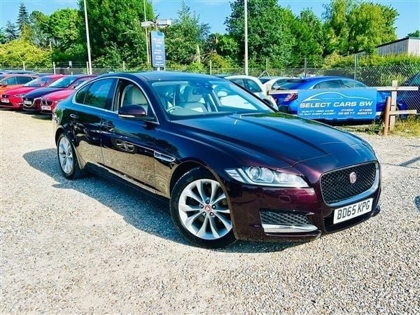 Red Used 2015 Jaguar XF Portfolio Sedan | £9,995 (Fair price) - Image 1/1