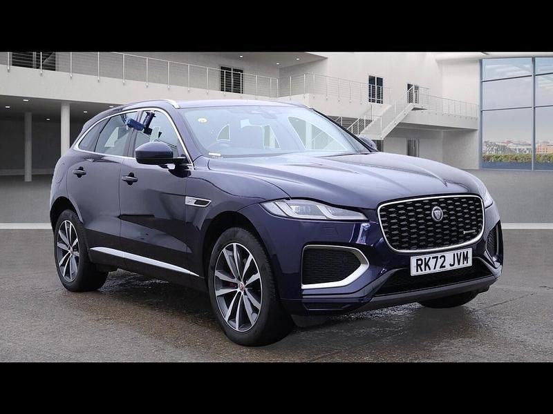 Blue Used 2023 Jaguar F-Pace R-Dynamic SUV | £28,490 (Fair price) - Image 1/4
