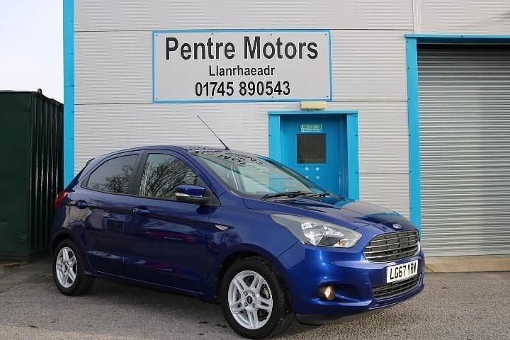 Blue Used 2017 Ford Ka Plus Zetec Hatchback | £8,995 (A bit pricey) - Image 1/4
