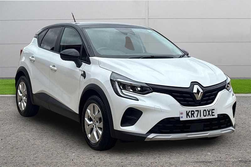 Id metallic arctic white Used 2021 Renault Captur Iconic SUV | £14,989 (Fair price) - Image 1/1