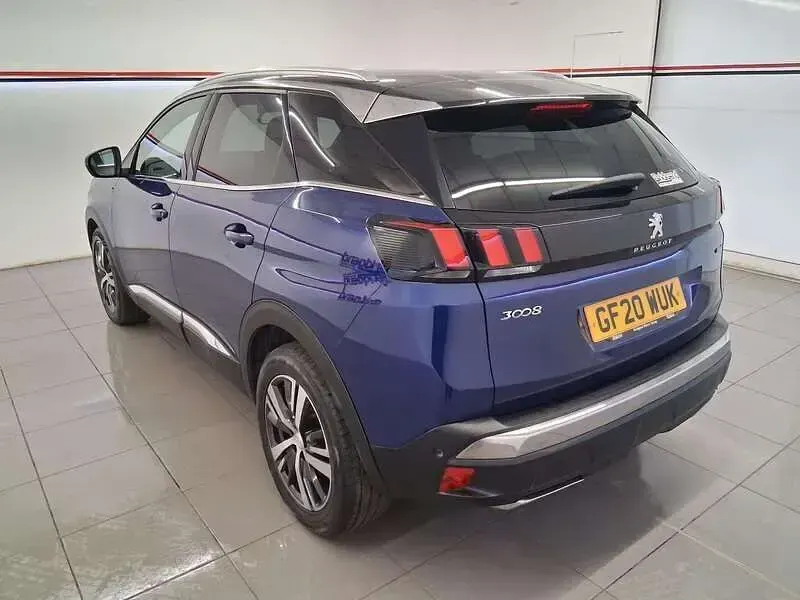 Used Peugeot 3008 GT-line 2020 Blue SUV