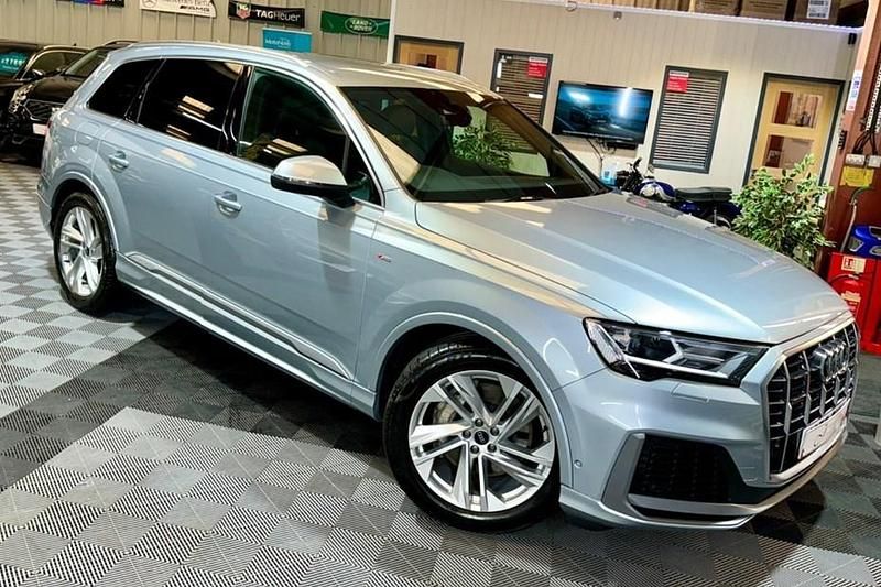 Used Audi Q7 S-Line 340 HP (250 kW) 2022 Silver SUV