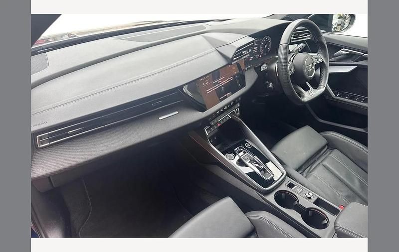 Used Audi A3 Black Edition 150 HP (110 kW) 2024 Blue Hatchback