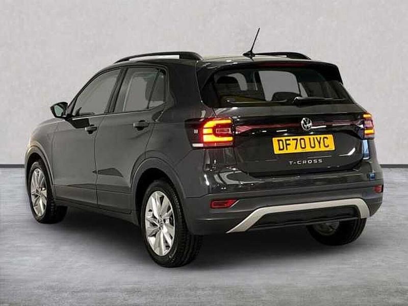 Used VW T-Cross SE 115 HP (84 kW) 2021 Grey SUV