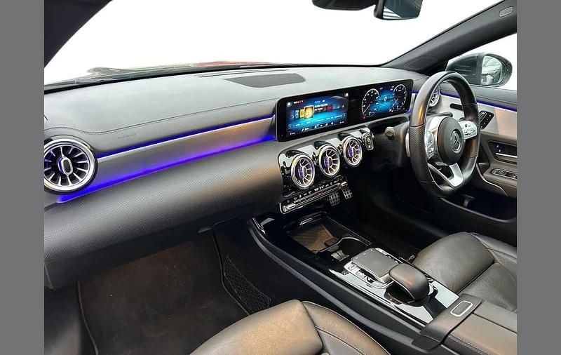 Used Mercedes CLA220 AMG Line Premium Plus 187 HP (137 kW) 2019 Black Sedan