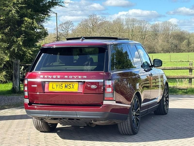 Used Land Rover Range Rover Autobiography 339 HP (249 kW) 2015 Red SUV