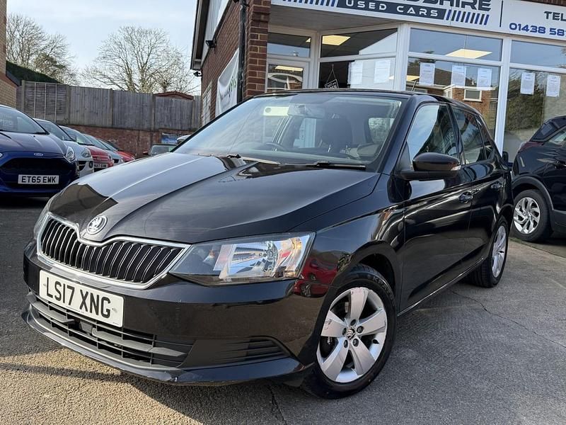 Used Skoda Fabia SE 90 HP (66 kW) 2017 Black Hatchback