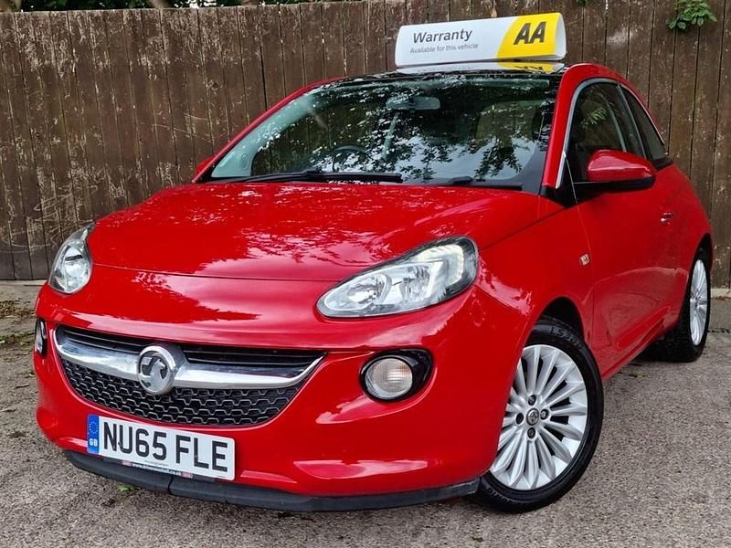 Used Vauxhall Adam Glam 70 HP (51 kW) 2015 Red Hatchback