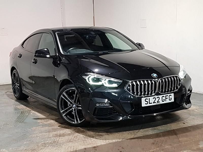 Black Used 2022 BMW 218 M Sport Sedan | £20,498 (Fair price) - Image 1/4