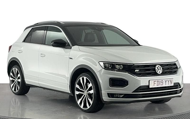 Usado VW T-Roc R-line 150 HP (110 kW) 2019 Branco SUV