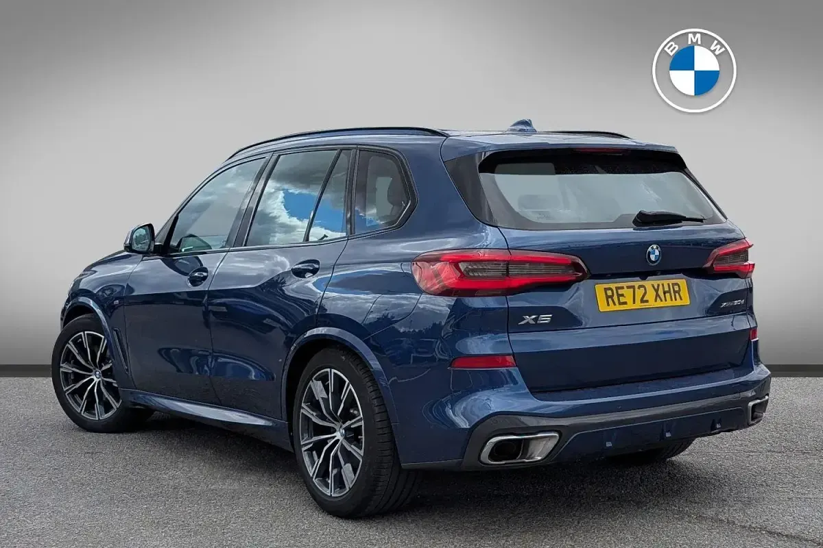 Used BMW X5 M Sport 282 HP (207 kW) 2022 Blue SUV