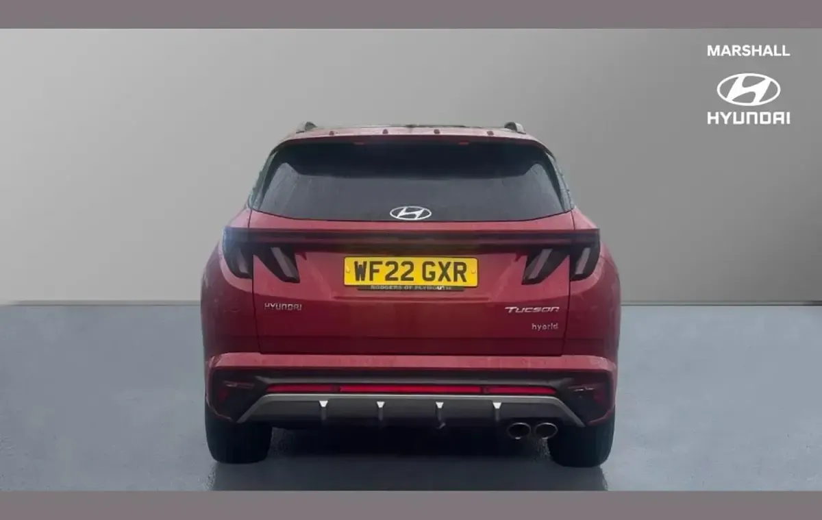 Used Hyundai Tucson N Line 230 HP (169 kW) 2022 Red SUV