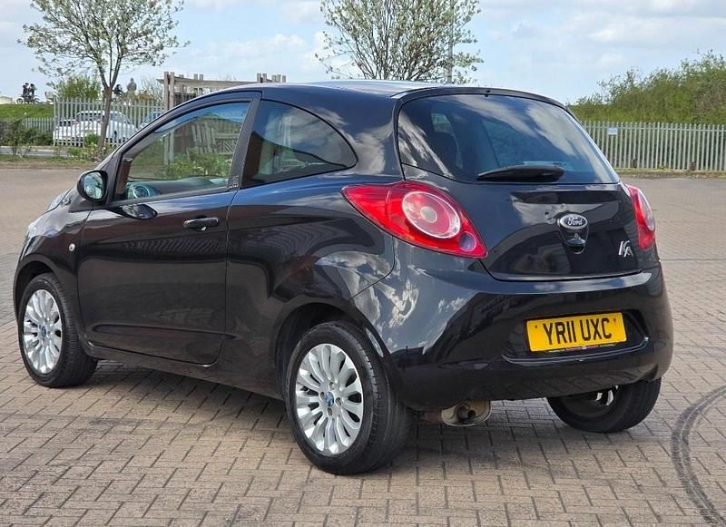 Used Ford Ka Zetec 69 HP (50 kW) 2011 Black Hatchback