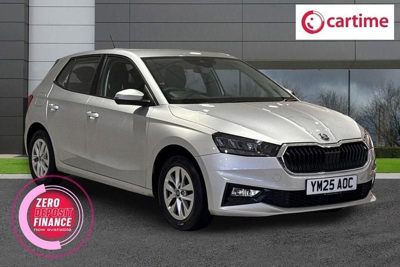 Used Skoda Fabia SE 116 HP (85 kW) 2025 Silver Hatchback