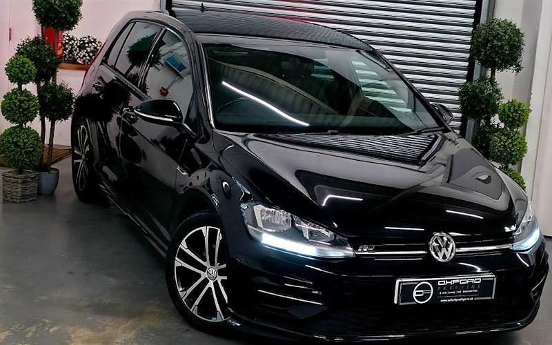 Used VW Golf VII R-line 150 HP (110 kW) 2018 Black Hatchback