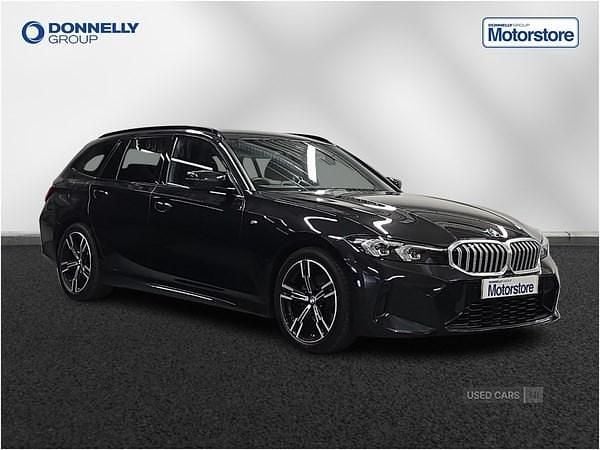 Black Used 2024 BMW 320e M Sport Estate | £36,445 (Fair price) - Image 1/4