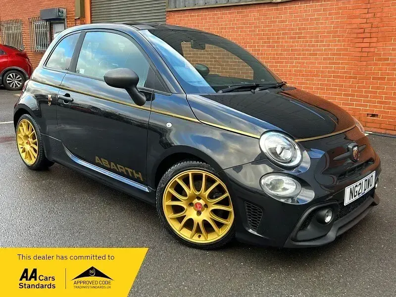 Used Abarth 595 165 HP (121 kW) 2021 Black Hatchback