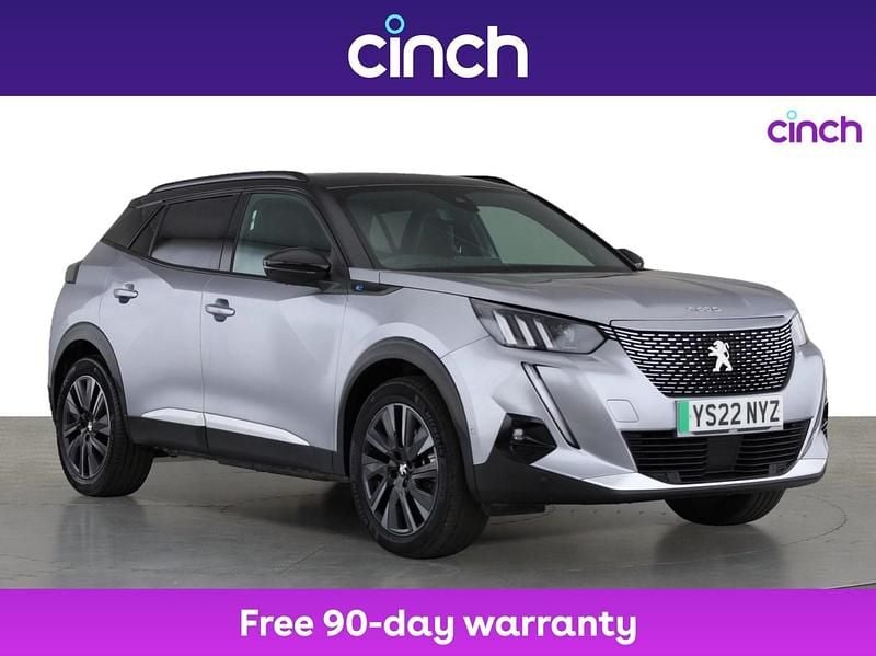 Grey Used 2022 Peugeot e-2008 Premium SUV | £13,999 (Fair price) - Image 1/3