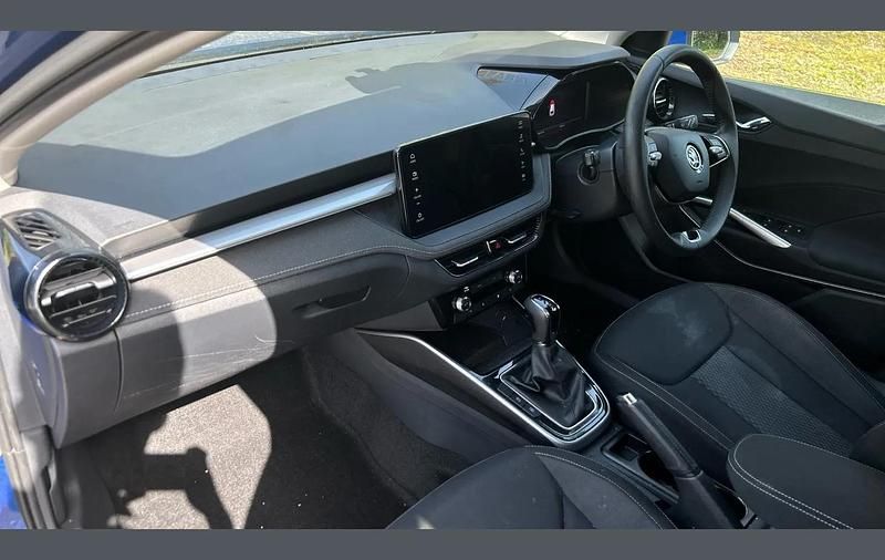 Used Skoda Fabia SE L 113 HP (83 kW) 2024 Blue Hatchback