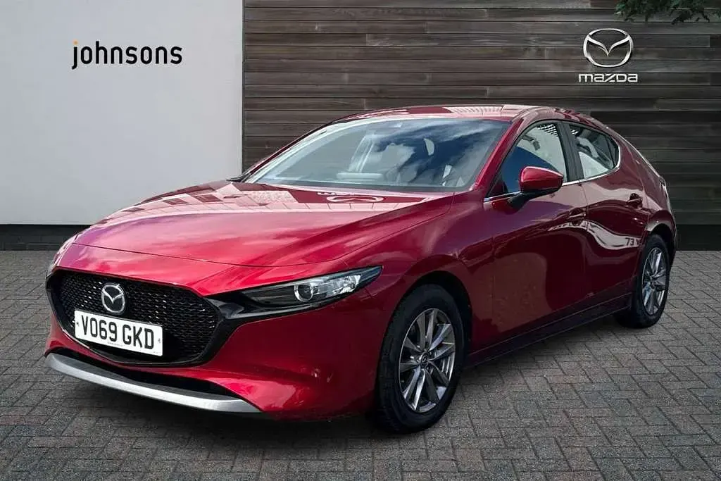 Used Mazda 3 120 HP (88 kW) 2020 Red Hatchback