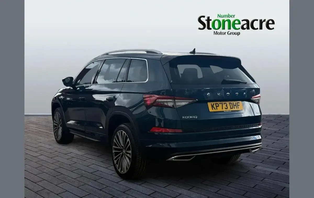 Used Skoda Kodiaq LAURIN & KLEMENT 196 HP (144 kW) 2023 Blue SUV