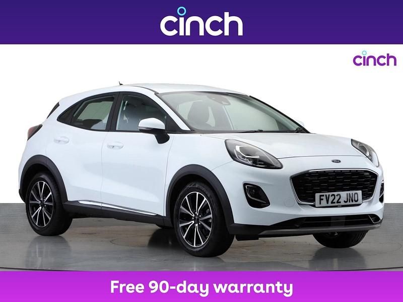 White Used 2022 Ford Puma Titanium SUV | £14,699 (Good price) - Image 1/3