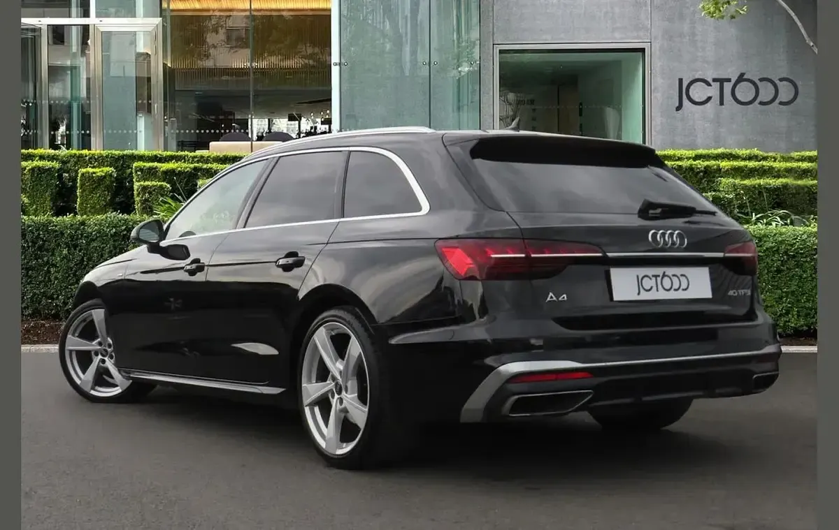 Used Audi A4 S-Line 200 HP (147 kW) 2024 Black Estate